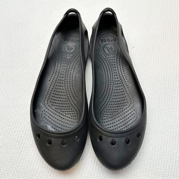 Crocs Women's Kadee Slingback Flats Comfort Shoes Slip on Ballet Flats Size 9 - Picture 1 of 5